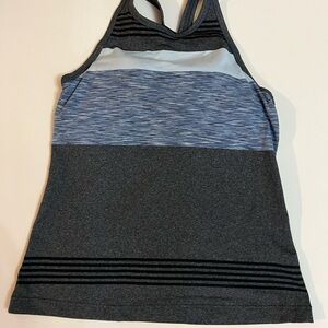 Prana Charcoal and Gray Tank Top